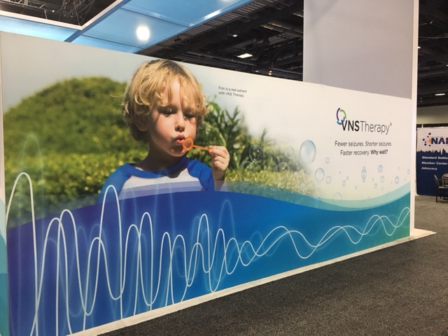 VNS Therapy Booth at AES 2017