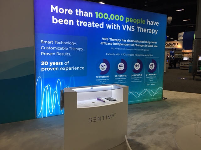 VNS Therapy Booth at AES 2017