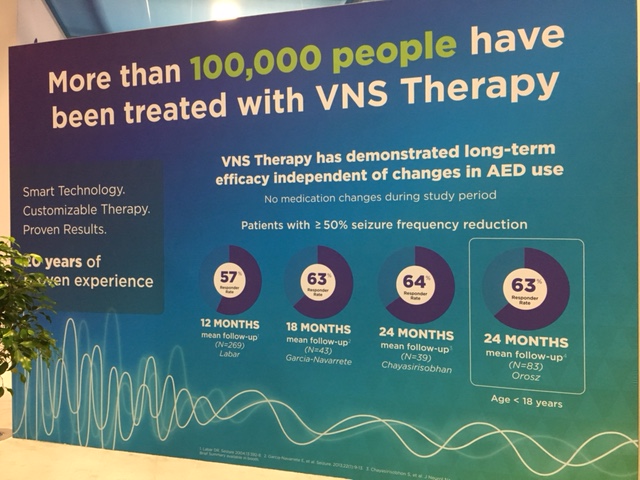 VNS Therapy Booth at AES 2017