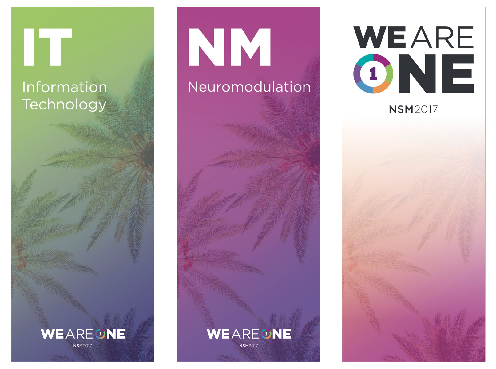 Pull up banners for NSM 2017