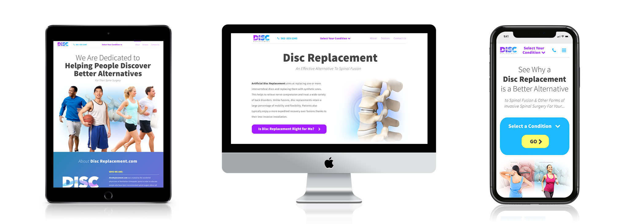 Disc Replacement lineup