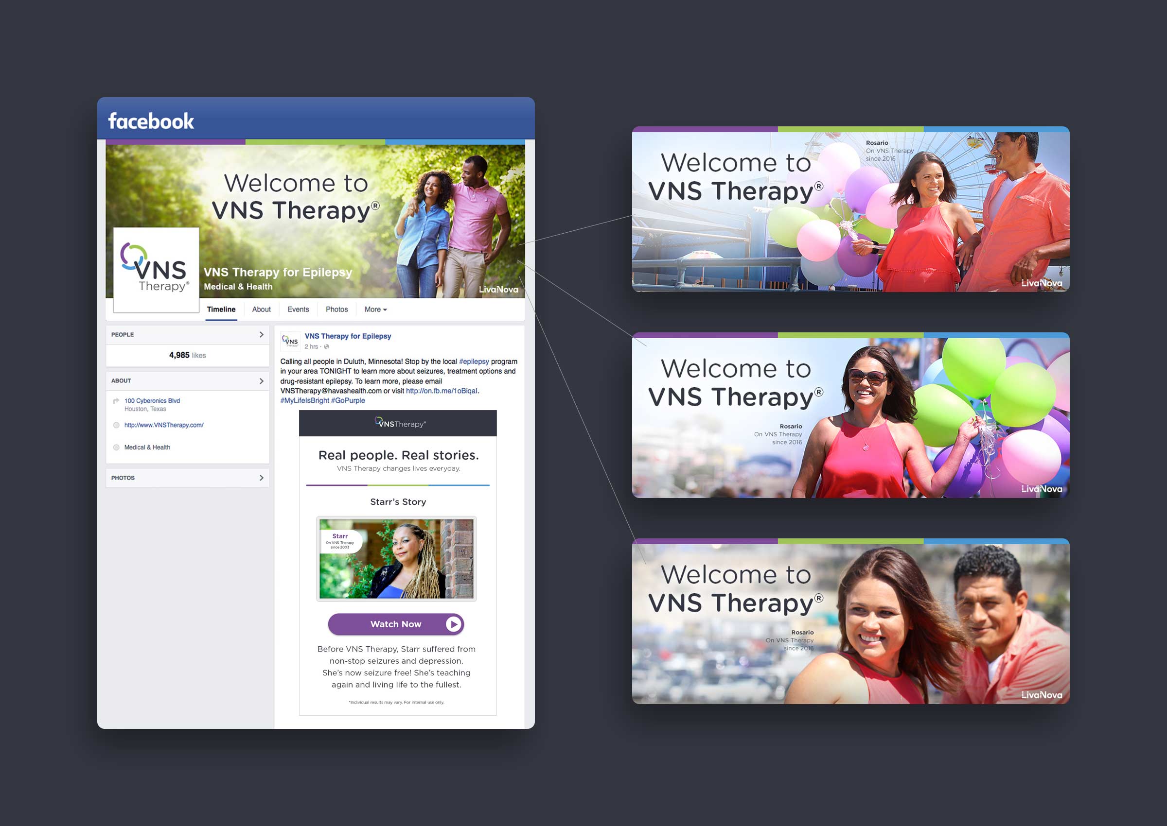 VNS Therapy Social Media