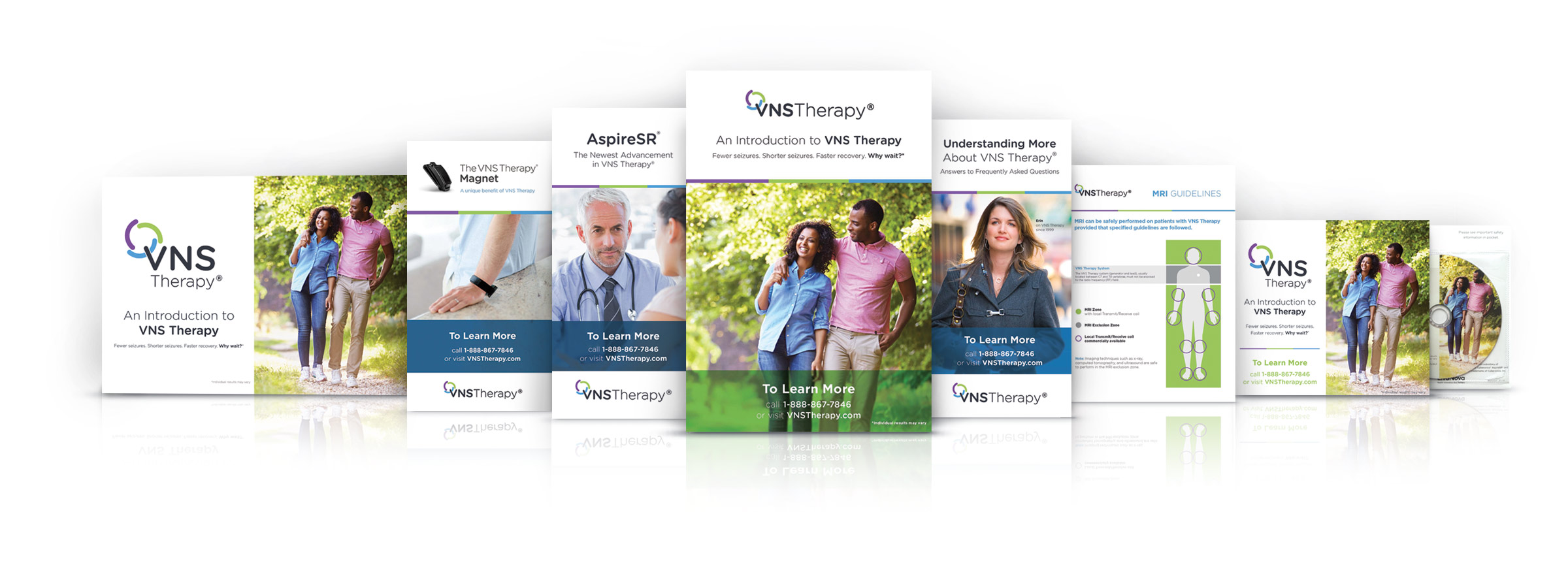 VNS Therapy patient materials lineup